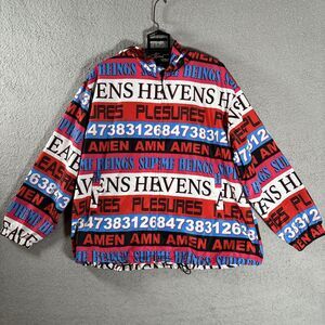 Forever 21 Windbreaker Size M All‎ Over Print Colorful AOP Pleasure Heavens